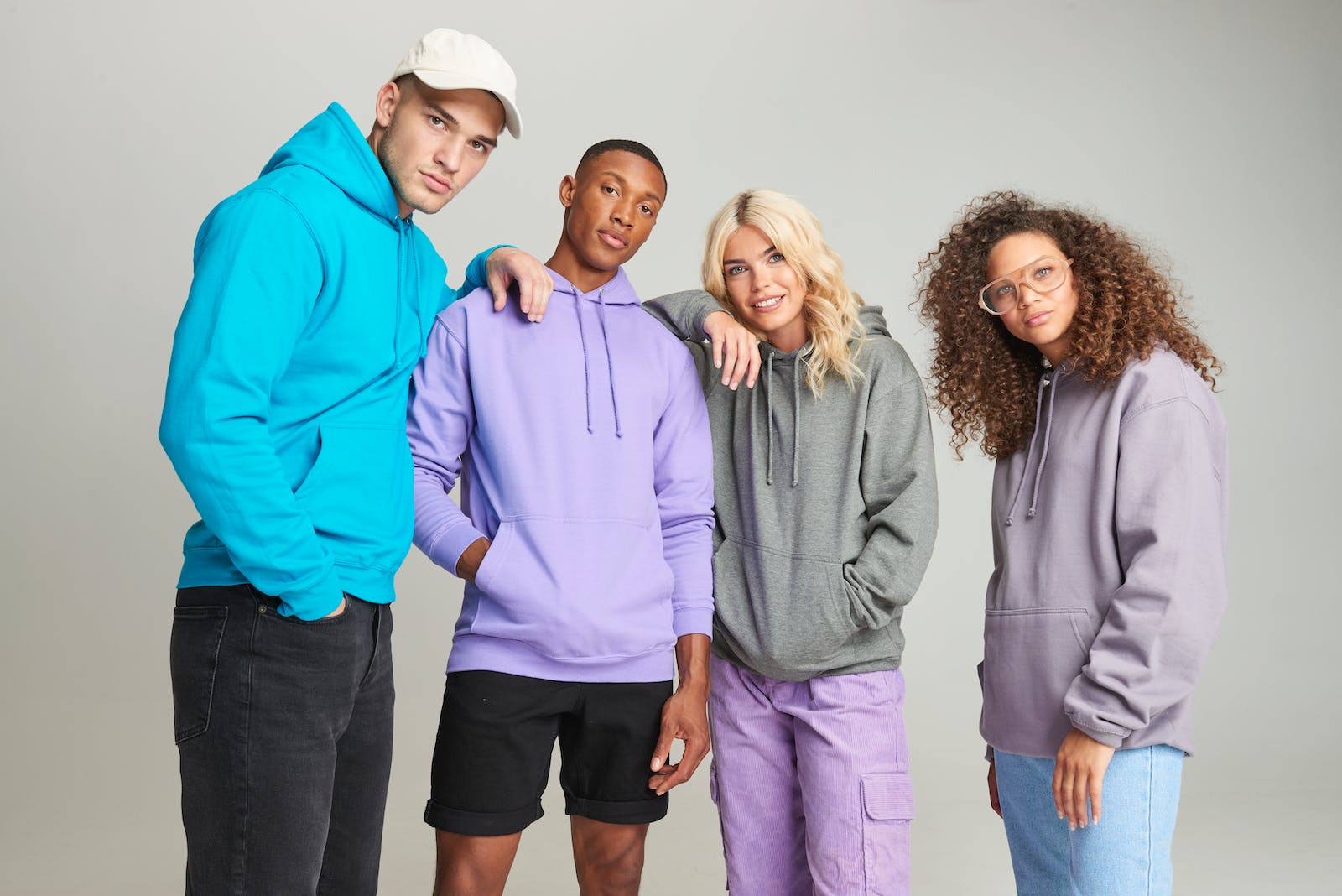 JustHoods College Hoodie - Bilde 3