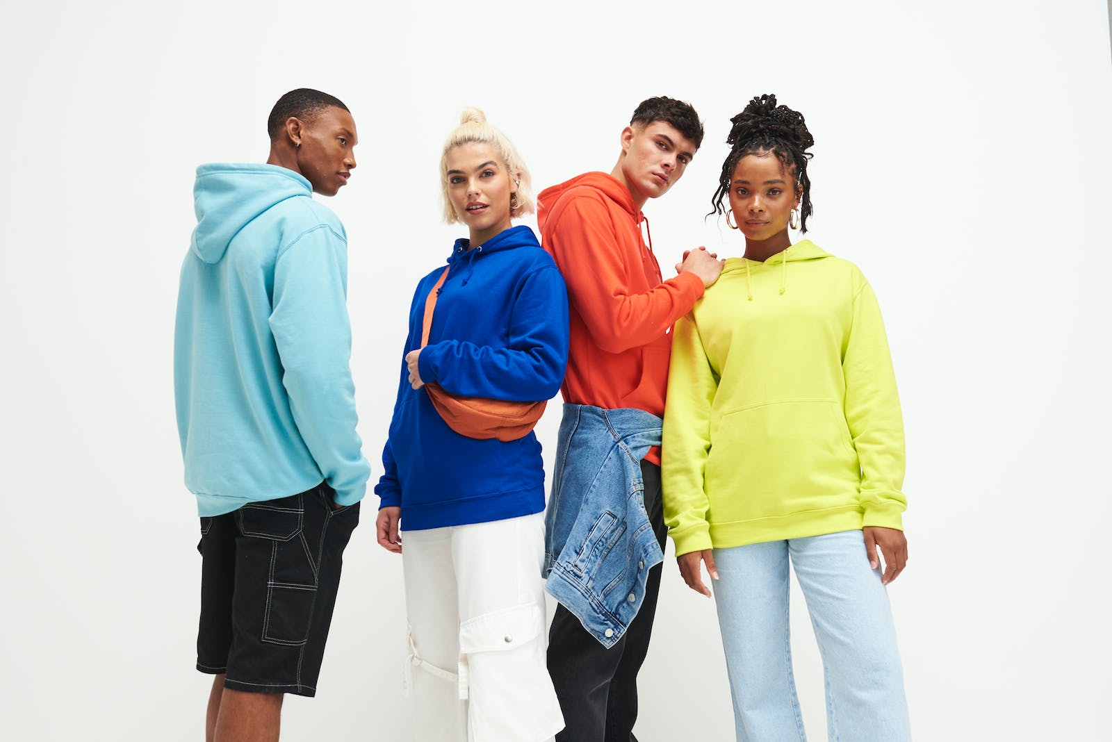 JustHoods College Hoodie - Bilde 2