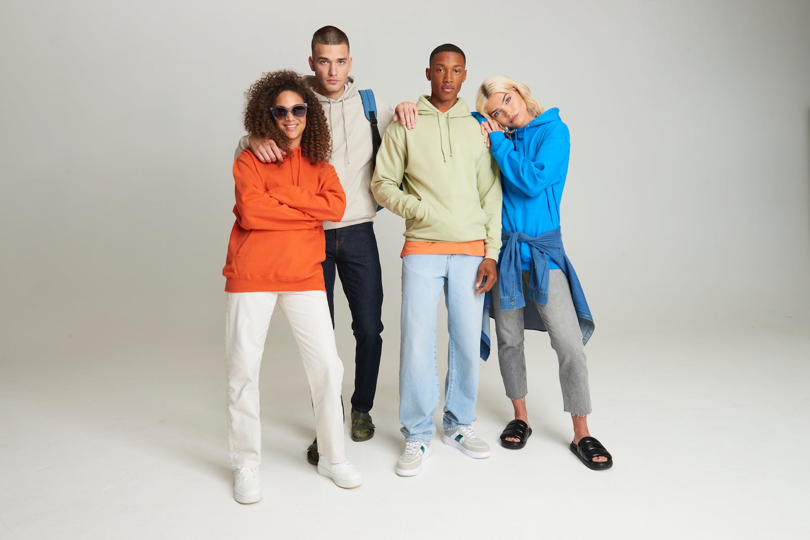 JustHoods College Hoodie - Bilde 4